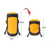 Sleek Waterproof Stuff Sack Designed for Camping and Hiking Gear Fits Down Jackets Easily (M code Orange)