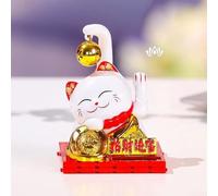 Sleek Waving Cat Design Using Renewable Energy as a Decorative Accent in Homes (Small)