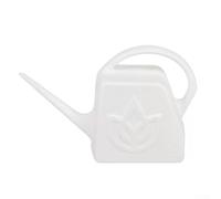 Sleek White 2L Plastic Watering Can, Designed to Enhance Your Indoor For gardening Experience with Ease of Use