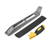 Sleek Wooden Working Tool Handheld File Planer with Ergonomic Design and Secure Thumb Screw Feature to Enhance User Experience (A),B