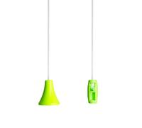 sleeklight Bathroom Light Pull Cord Strings, Classic Acorn Handle in a Choice of Fun Colours. White Cord. (Lime Green)