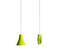 sleeklight Bathroom Light Pull Cord Strings, Classic Acorn Handle in a Choice of Fun Colours. White Cord. (Avo)