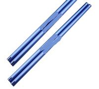 SLEEMNG 4 pcs for Ta-rot 450 Aluminium Tail Boom 347mm for Tr-ex 450 450DFC 450 PRO 450 V2 V3 SPORTS RC Helicopter(Blau)