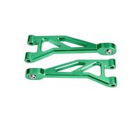 SLEEMNG 7075 Alloy Rear Upper Suspension Arms For AR-RMA 1/16 Mini for Kr-aton 3S ARA-2675 MAKM057(grn)