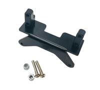 SLEEMNG Simulation Model Car Metal Front Rear One-piece Tube Axle for 1/10 RC Crawler Car Axial Scx10ii 90046 90060 Upgraded Parts(Bridge fixing seat)