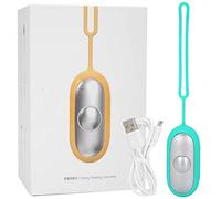 Sleep Aid Device, Anxiety Relief for Adults and Insomnia Handheld Sleep Device USB Charging Microcurrent Holding Sleep Instrument Portable Sleep Aids Sleeping Aid & Anti Anxiety Device (Cyan)