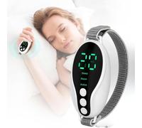 Sleep Aid Device, Calm Carry Sleep AidAnxiety Relief for Adults and Insomnia, USB Rechargeable Microcurrent Holding Sleep Instrument Portable Sleep Aids for Adults (White, One Size)