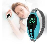 Sleep Aid Device, Calm Carry Sleep AidAnxiety Relief for Adults and Insomnia, USB Rechargeable Microcurrent Holding Sleep Instrument Portable Sleep Aids for Adults (Green, One Size)