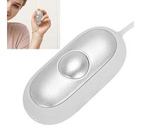 Sleep Aid Device, Carry for Anxiety Palm Sleep Aid Handheld Sleep Device USB Charging Microcurrent Holding Sleep Instrument Portable Sleep Aids Chill Pill Device for Adults (Silver)
