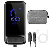 Sleep Aid Device,CES Reduce Anxiety Relieve Vagus Nerve Stimulation Device with Ear Clips,Anxiety Relief Device for Adults with 3 Modes,9-Level Adjustment,Portable Sleep Instrument for Insomnia (grey)