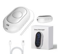 Sleep Aid Device, EMS Microcurrent Sleeping Aids for Adults with 3 Modes 9 Levels Type-C Charging Insomnia Solution Calm Palm Device for Improved Deep Sleep