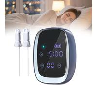 Sleep Aid Device for Adults, Relaxation Device with Ergonomic Ear Clip, Dual-Channel Technology for Stress Relief & Deeper Sleep, Drug-Free, Portable Design