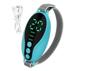 Sleep Aid Device - Rechargeable Handheld Instrument, Lightweight Sleep Tool with EMS Microcurrent Technology, Therapeutic Pulse Hot Compress with Adjustable Bandage for Relaxation and Rest