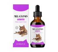 Sleep Aid For Cats, 60ml Diet Drops, Relaxant Aid For Car Ride Thunderstorm Separation New Environment Grooming Noisy Households Vet Visits