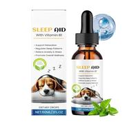 Sleep Aid for Dogs - 60ml Healthy Calming Drops,Dog Sleeping Liquid | for Indoor Daily Home Outdoor Travel Senior Recovery Puppy Care Separation