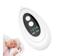 Sleep Aid Machine, Sleep Device, 3.23x1.85x1.42 Inch, Soothing Pulse Massage, Two Relaxation Modes, Lightweight Handheld Design for Middle Aged and Elderly, Blue and White