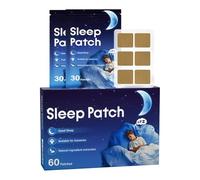 Sleep Aid Patches - 60 Piece Set | Overnight Stress Relief Strips, Compact 30g Bag, Bedtime Routine Support for Men Women Travelers Office Workers, Night Relaxation