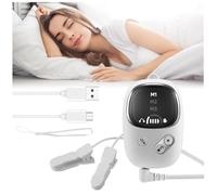 Sleep Aids for Adults, 3 Modes,9 Setting Levels,Portable Vagus Nerve Stimulation Device with Ear Clipsfor Insomnia for Adults with Anxiety, Improve Deep Restful Sleep, USB Charging