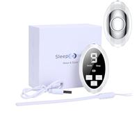Sleep Aids for Adults, Portable Handheld Sleep Instrument 2 Modes & 9 Adjustable Gears Anxiety Relief for Adults and Insomnia for Sleep Improvement (White)