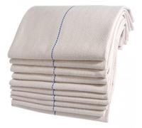 Sleep and Beyond Oven Cloths Heat Resistant Heavy Duty, 100% Cotton Herringbone Weave Professional Catering Quality Oven Cloth (Pack of 10)