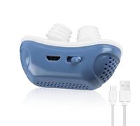 Sleep Apnea Devices Anti Snoring, Snoring Aids Wind Speed to Stop Snoring, Electric Portable CPAP Sleep Aid for All Nose Shapes, Effective Snoring Solution Improve Sleep for Men & Women Gifts