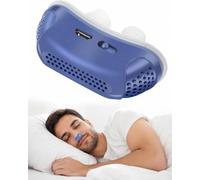 Sleep Apnea Devices Electronic Micro CPAP Anti Snoring Maskless Machine Portable Lightweight Mini Sleep Airflow Aid with USB Cable for Snoring Relief Effective Sleep for All Nose Shapes Women Men