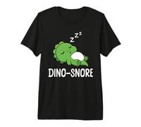 Sleep Apnea Dino-Snore Funny snoring Premium T-Shirt