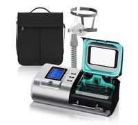 Sleep Apnea Machine,Fully Automatic Sleep Breathing Machine,Sleep Report Tracking,Sleep Ventilator,Travel Machine with Full Accessories Mask&Travel Bag,Improve Sleeping.