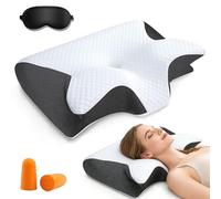 Sleep Apnea Pillows, Hospitality Pillow, Snoring Pillows Sleep Apnea, for Side and Back Sleepers (Black)