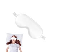 Sleep Мask - Silk Sleep Мask | Soft Eye Sleeping Мasks, Adjustable Cute Block Out Light Eye Covers, Elastic Straps, Breathable Silk Eyes Cover for Lunch Break, Travel.