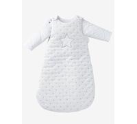 Sleep Bag with Removable Sleeves, Star Shower Theme white