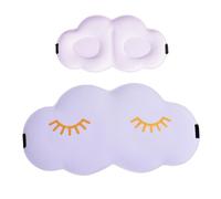 Sleep Blind Folds Cloud Shape - Foam Multifunctional Ergonomic Cover with Adjustable Button for Bed