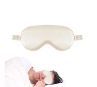 Sleep Blindfold Cover - 25cm Night Eyeshade, Soft Light Blocking | Comfortable Elastic Travel Rest Shield for Home Offices Train Commuting Naps Relaxation Recovery Support Aid Pillow
