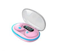Sleep Bluetooth Headset,Sleep Wireless Headphones,In-Ear 5.3 Wireless Noise Cancelling Sports Earphones,Fitness Headphones with LED Digital Display Charging Case