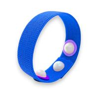 Sleep Bracelet - Natural Acupressure Wristband for Relaxation and Stress Relief | Waterproof, Durable | Behavior Modification Rubber Band Snap Technique | Supports Healthy Sleep Habits (XL 9)
