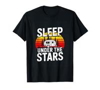 Sleep Camping Retro Camper Van T-Shirt