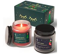 Sleep Christmas Candle Gift Set, Christmas Candles Scented, Christmas Eve Candle, TRINIDa Sleep Scented Candles Christmas Collection