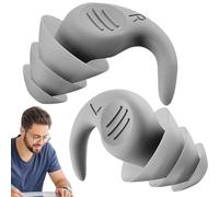 Sleep Comfort Earplugs, Soft Sleeping Layered Earplugs | Noise Cancelling Soft Ear Plugs with Storage Case, Comfortable Silicone Ear Plugs for Noise Reduction Sleeping Work Private Time Rush