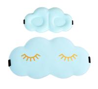 Sleep Cover for Men - Cloud Shape Foam Blind Folds - Ergonomic Multifunctional Sleep Blindfold with Adjustable Button, Comfortable Cover for Airplane Travel, Home