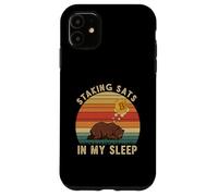 Sleep Crypto Investment Passive Income Blockchain Bitcoin Case for iPhone 11