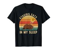 Sleep Crypto Investment Passive Income Blockchain Bitcoin T-Shirt