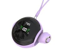 Sleep Earbuds Bluetooth 5.4, In-Ear Invisible Sleep Wireless Earphones, 98% Sound Leakage Reduction & 30H Battery for Side Sleepers | Wireless Mini Noise-Isolating Headphones for Deep Sleep (purple)