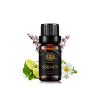 Sleep Essential Oil for Diffuser, Aromatherapy Serenity Essential Oil Blends, Therapeutic Grade Sleep Essential Oil Blends, 100% Pure Lavender, Bergamot, Sandalwood Essential Oil Blends 0.33oz-10ml