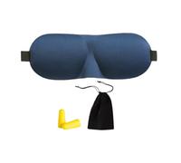 Sleep Eye Cover Full Darkness Night with Strap | 3D Sleep Eye Cover with Light Blocking for Home, Travel, Airplane, Yoga, Napping, Relaxation and