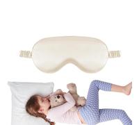 Sleep Eye Cover | Night Blindfold for Sleeping, Travel, Use | Soft, Breathable, Elastic Eyeshade for Total Darkness | Comfortable Sleep Mask Ideal for Flying, Train, Meditation, Nappin