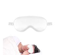 Sleep Eye - Double Sided Imitation Silk Light Blocking Cover | Breathable Travel Sleep - Elastic Strap Sleeping Eye Shade - Portable Nap Eyee Cover for Airplane Office Lunch Break Night Rest