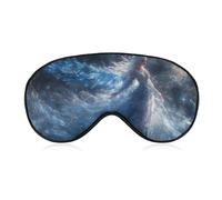 Sleep Eye Mask Ancient Spirit Woman with Wings Sleep Mask for Women Men Adjustable Strap Blindfold Eye Cover for Travel Yoga Nap Shift Work