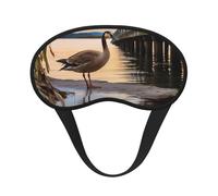 Sleep Eye Mask for Women Men,Soft Comfortable Sleep Mask Blackout Sleeping Eye Cover for Travel Yoga Nap Shift Work Wild Goose by The Bridge