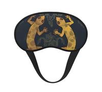 Sleep Eye Mask for Women Men,Soft Comfortable Sleep Mask Blackout Sleeping Eye Cover for Travel Yoga Nap Shift Work Gecko Lizards