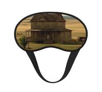 Sleep Eye Mask for Women Men,Soft Comfortable Sleep Mask Blackout Sleeping Eye Cover for Travel Yoga Nap Shift Work House On The Prairie